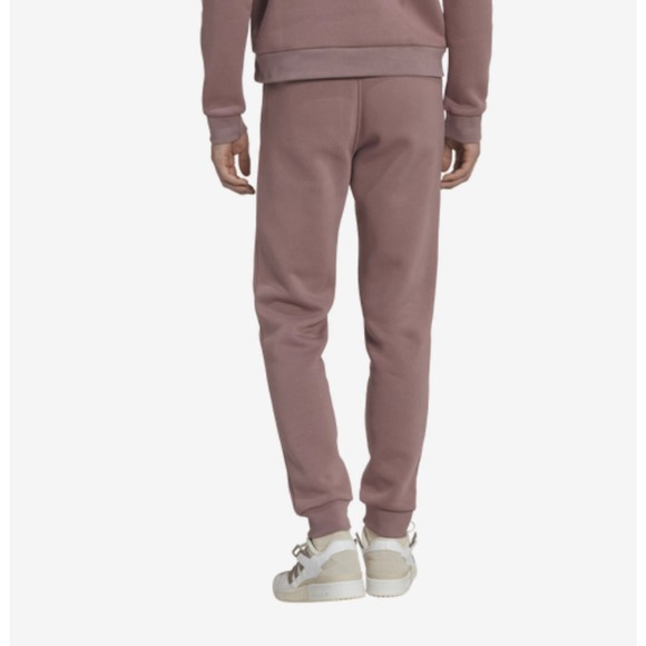 adidas Mens Originals Essentials Fleece Trefoil Pants In Wonder Oxide large NWT - Picture 2 of 6